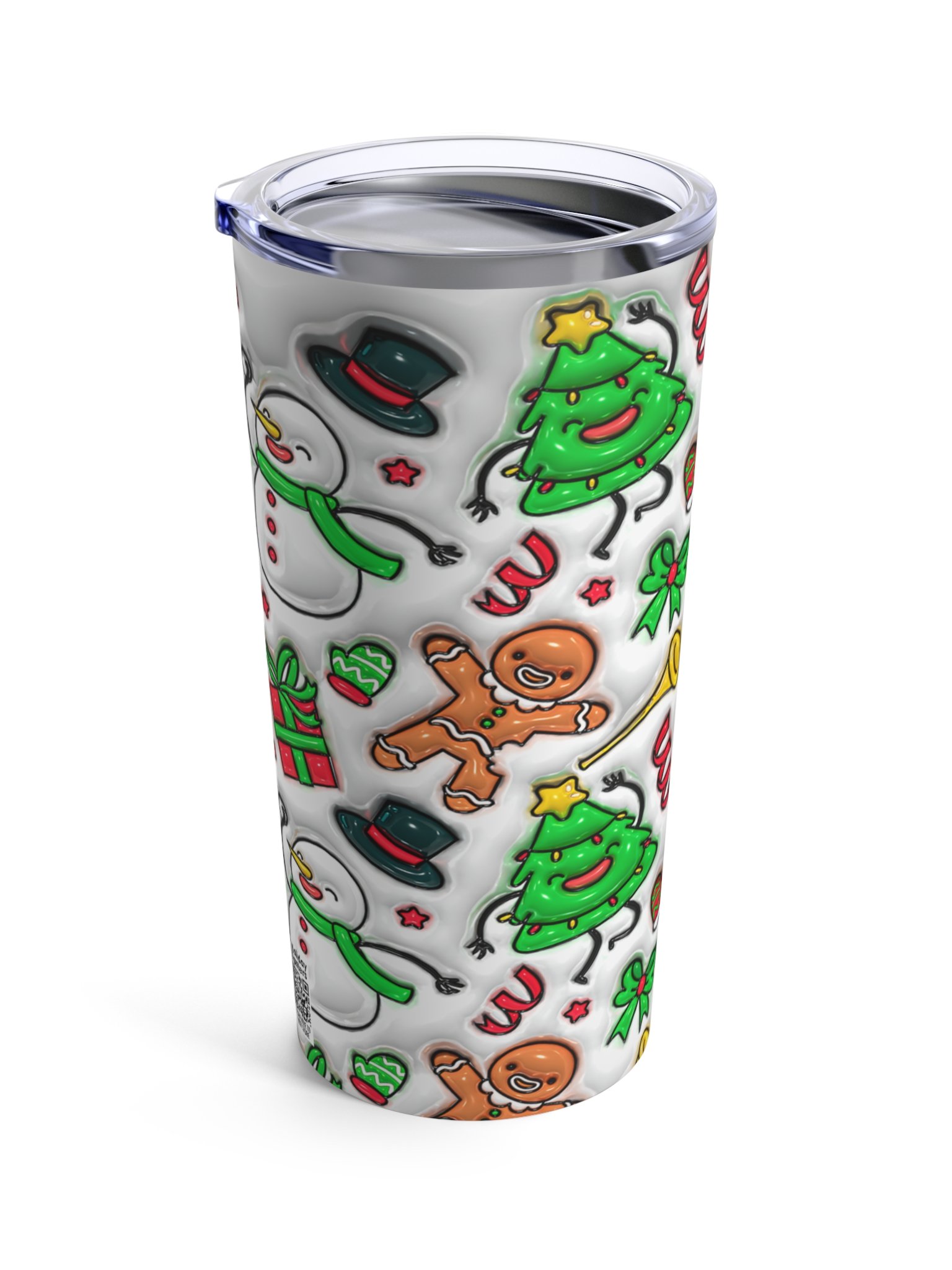 Holly Jolly Christmas Stainless Steel Tumbler product image (4)
