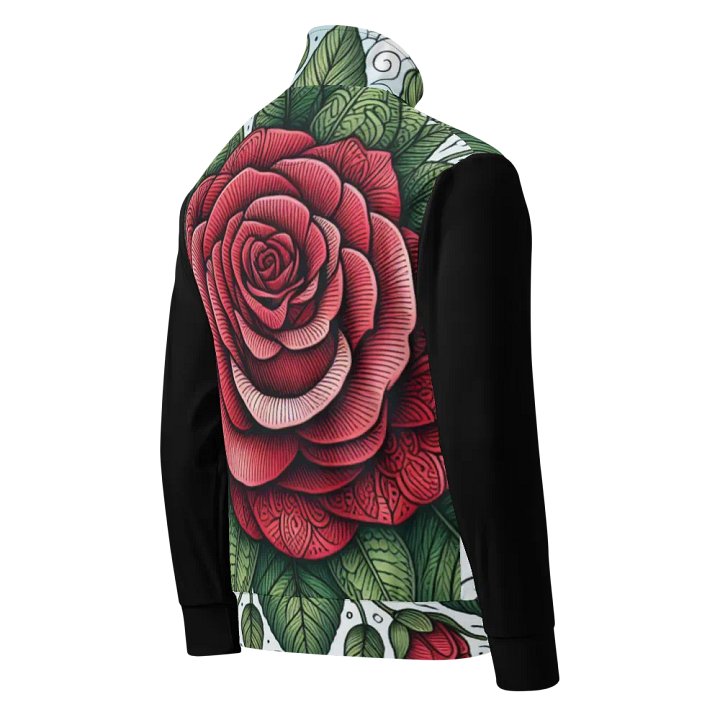 Enchanted Rose Garden Track Jacket | Ai Design product image (2)