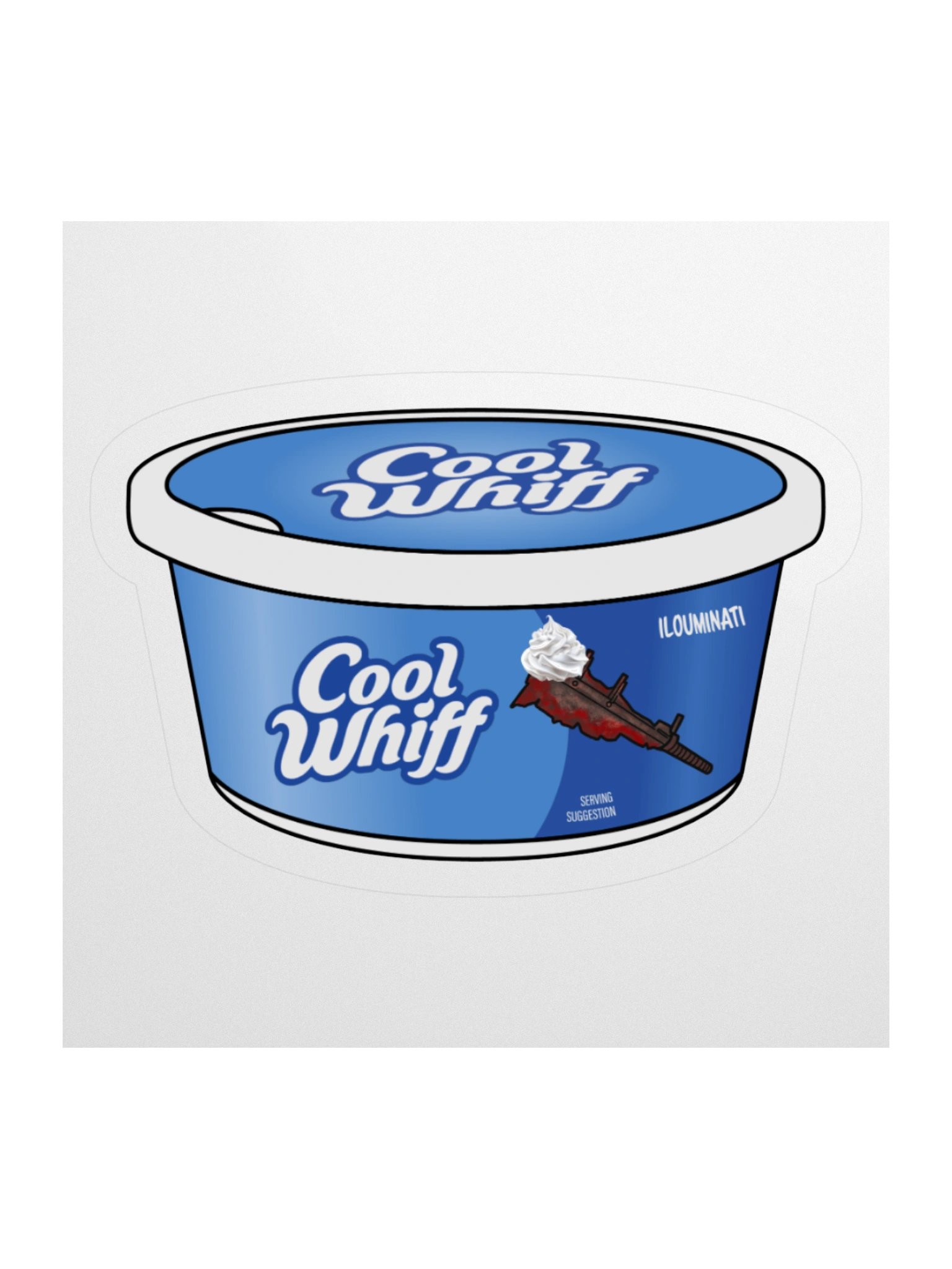 Cool Whiff Tub Sticker product image (2)