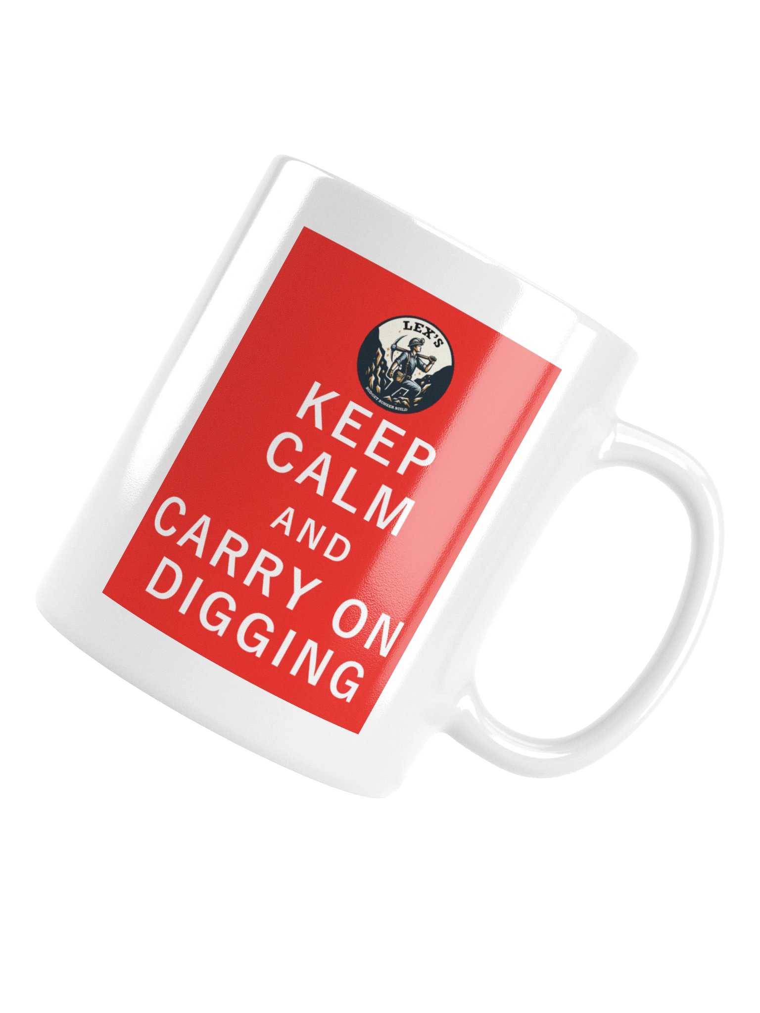 Lex's Keep Calm Digging Mug product image (17)