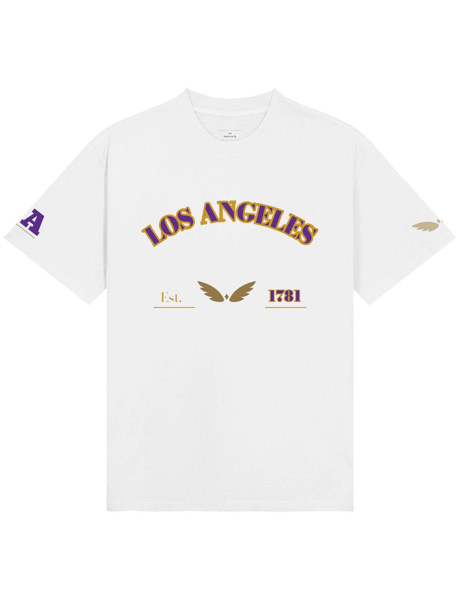 GAME DAY — Los Angeles · Tee · Faded White product image (1)