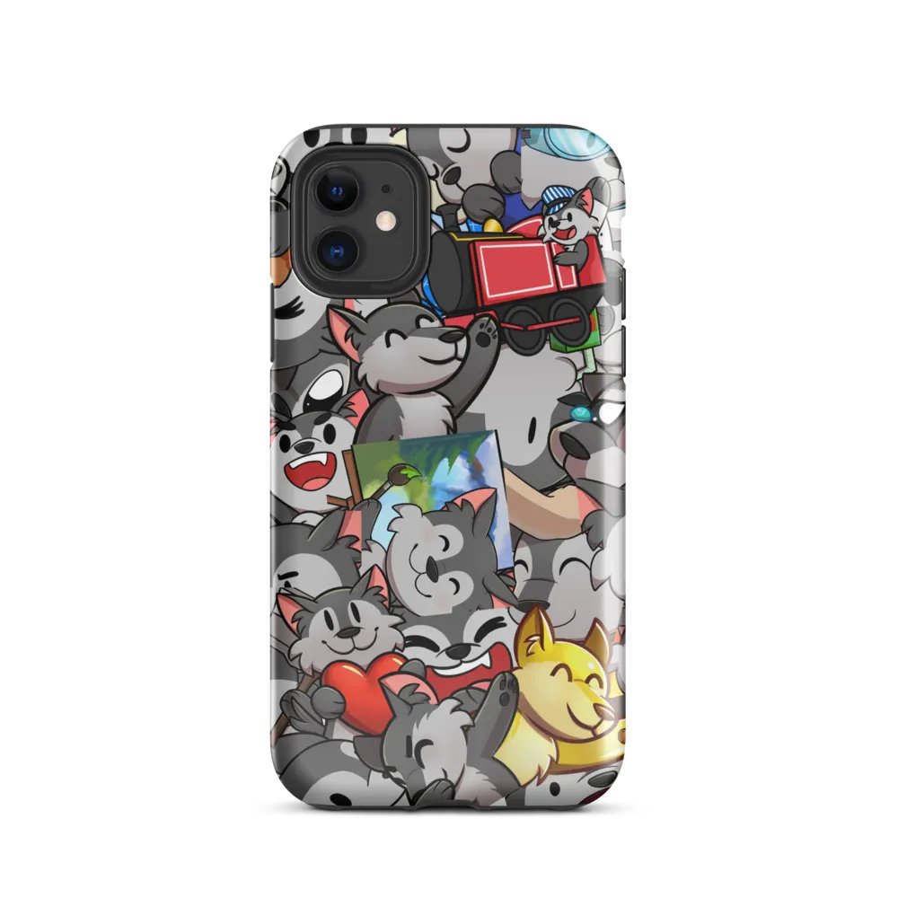 Emote Spam iPhone Case product image (24)