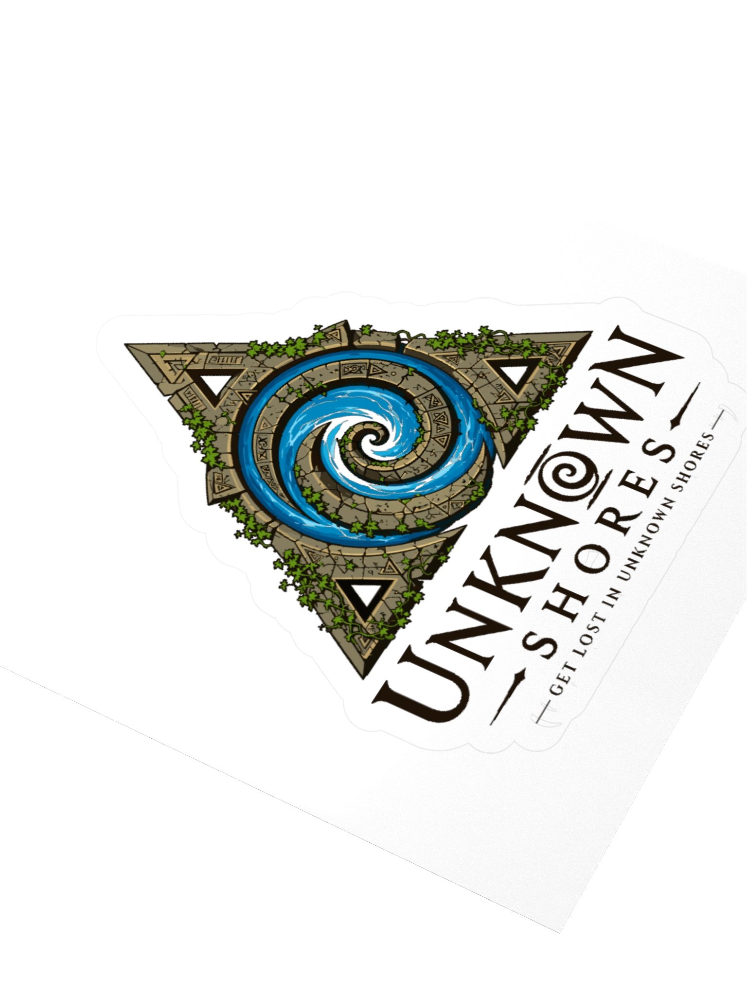 Unknown Shores Logo Sticker product image (7)