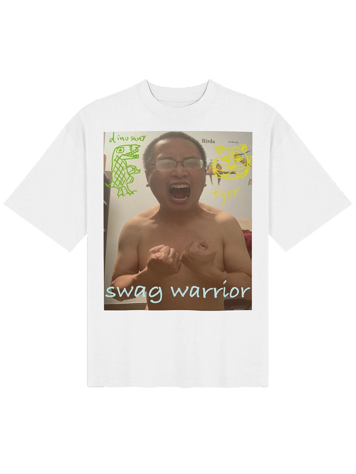Stanley/Stella Unisex Organic Oversized T-Shirt:swag warrior 2.0 product image (4)