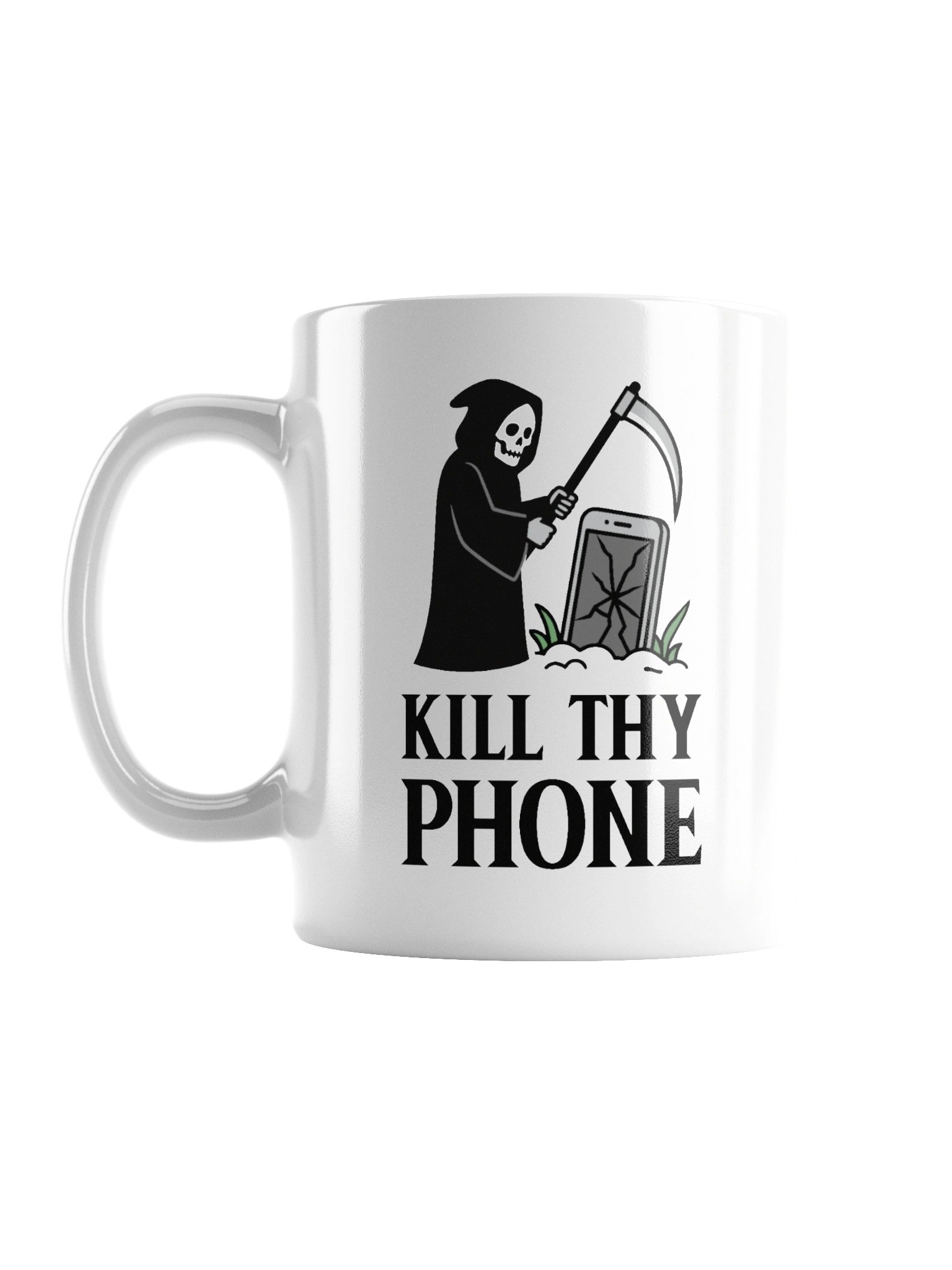 Kill Thy Phone White Mug product image (2)