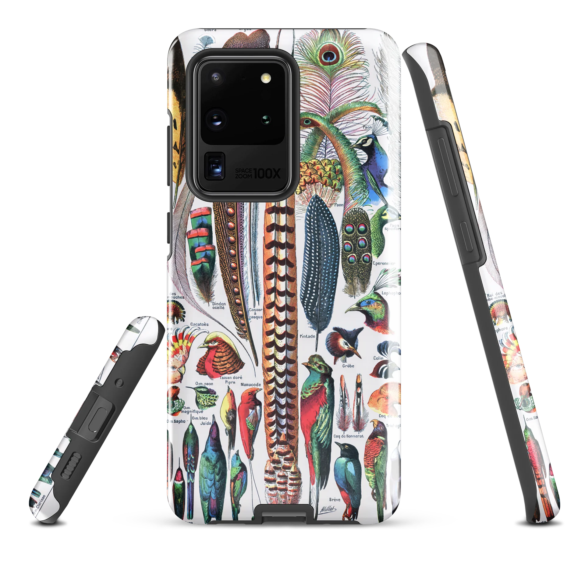Feathers of Diversity Samsung® Tough Case - Plumes by Adolphe Millot product image (2)