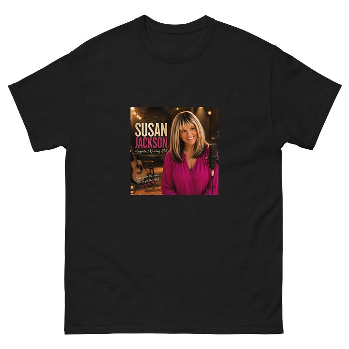Susan Jackson – Songs from the Heart Tee product image (2)