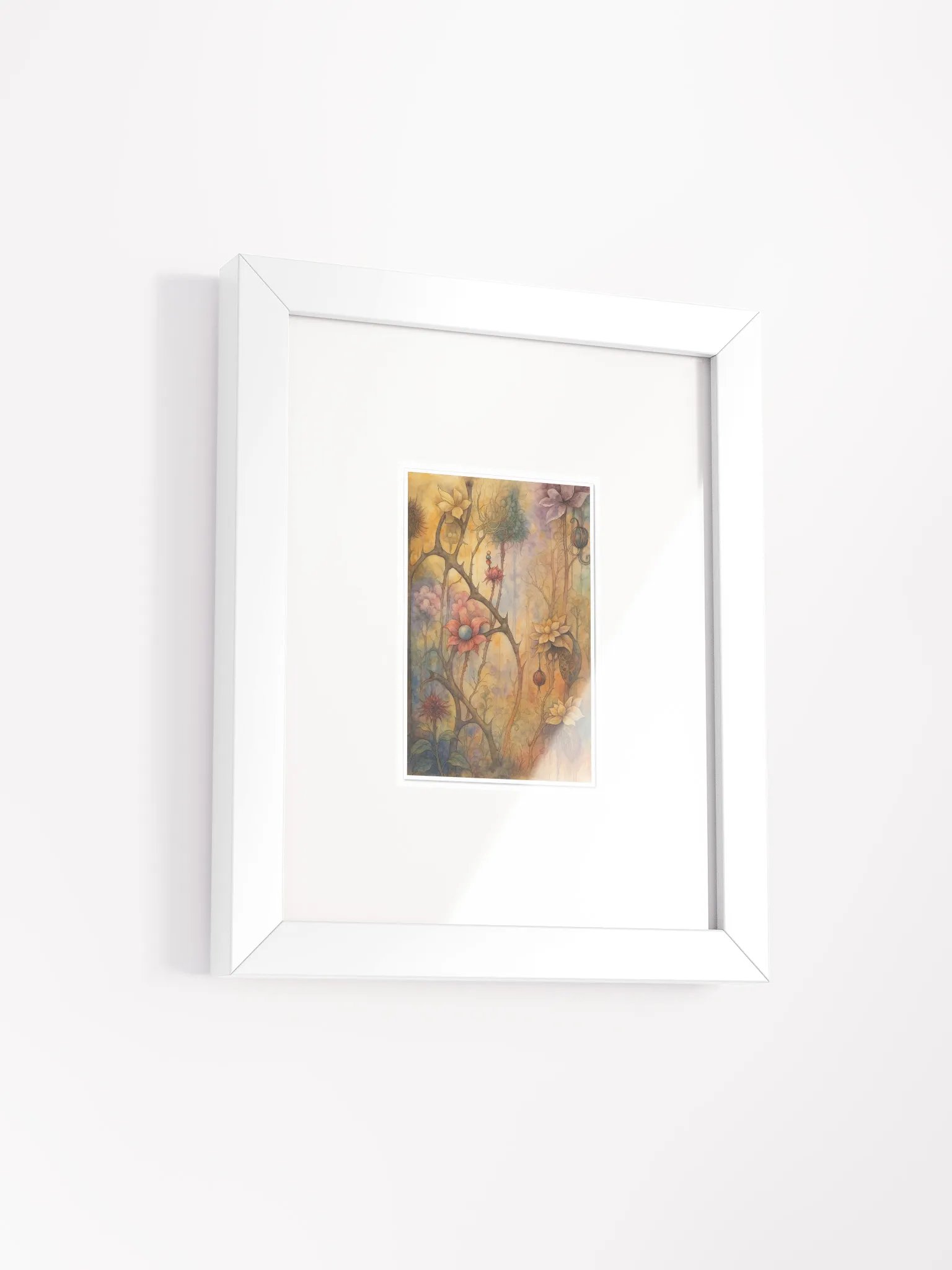 The Secret Garden Sketchbook Artprint Framed product image (2)