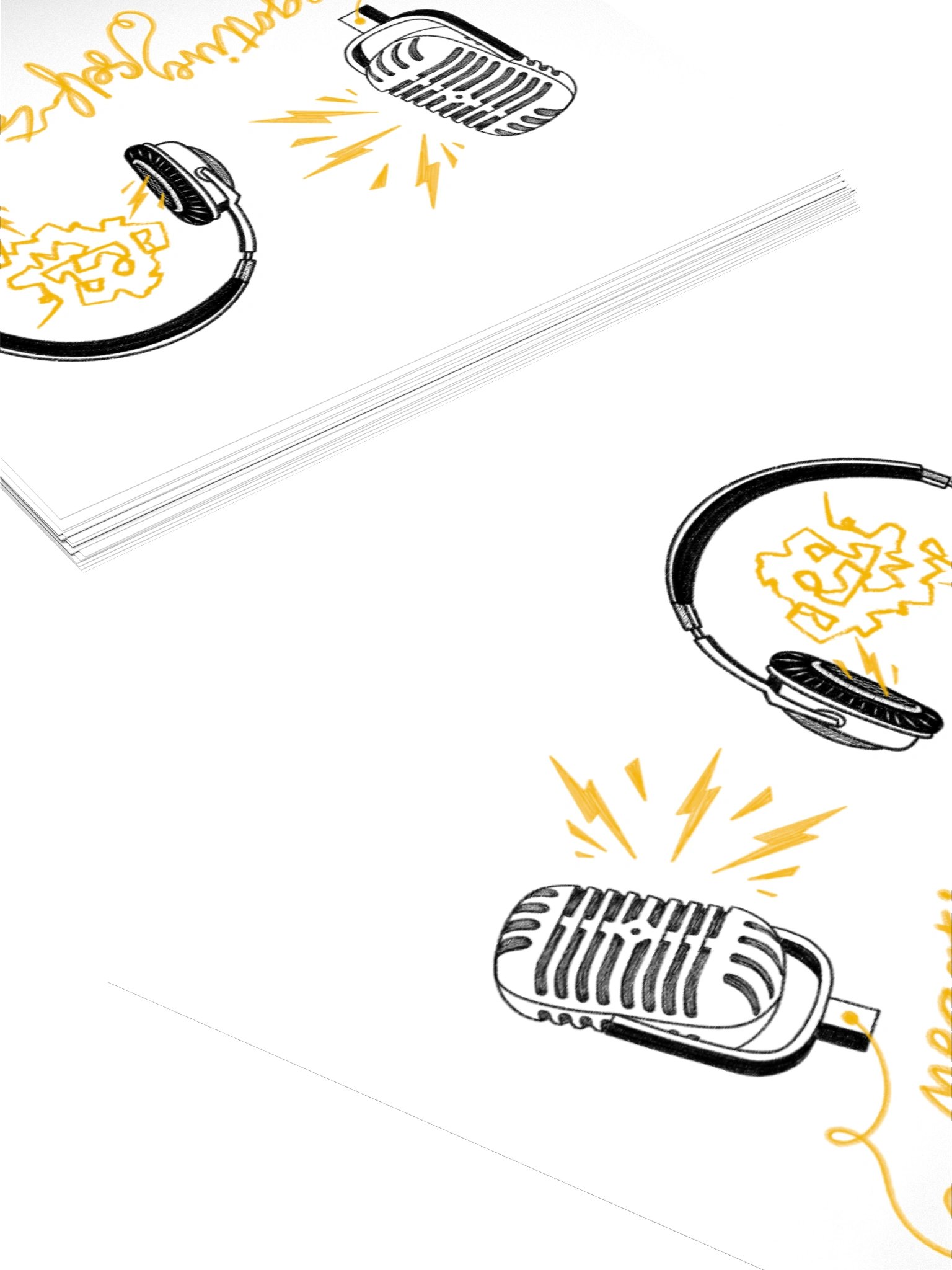 Negative Self Talk Headphone Sticker product image (12)