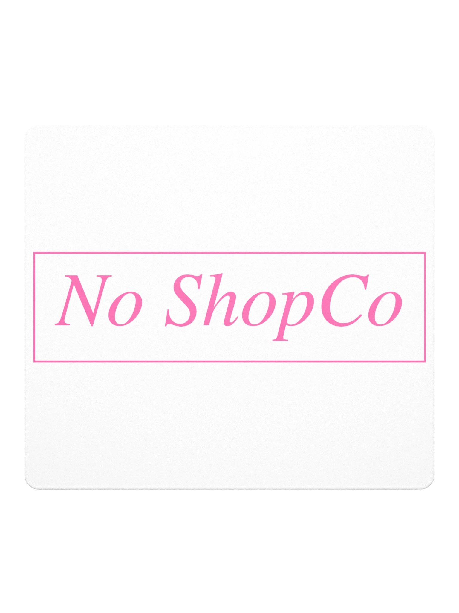 No ShopCo Gaming Mouse Pad - Pink on White product image (2)