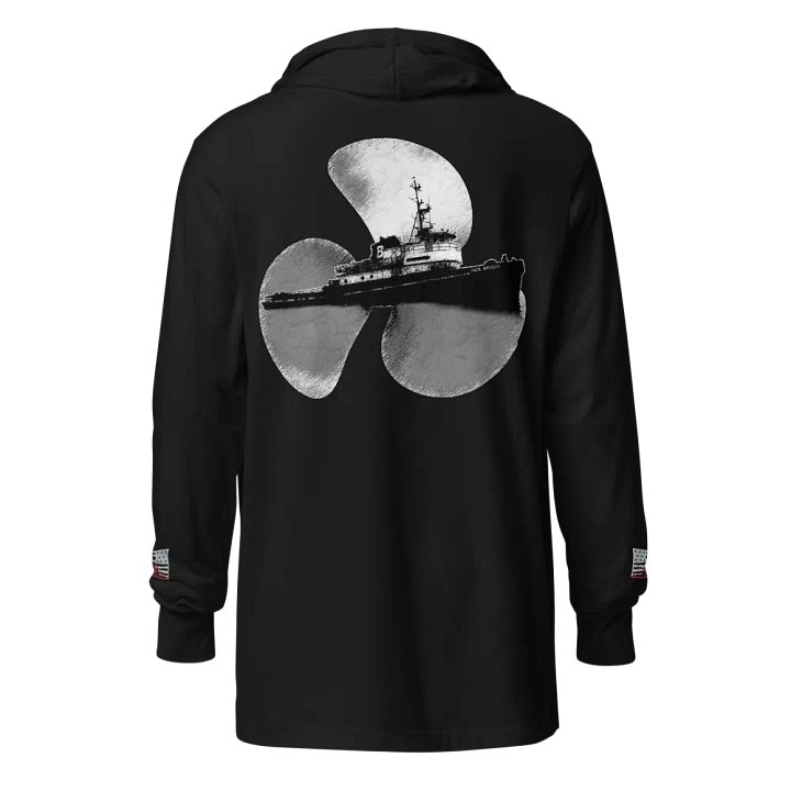 Three blade prop & Jack tug hoodie Tee product image (1)