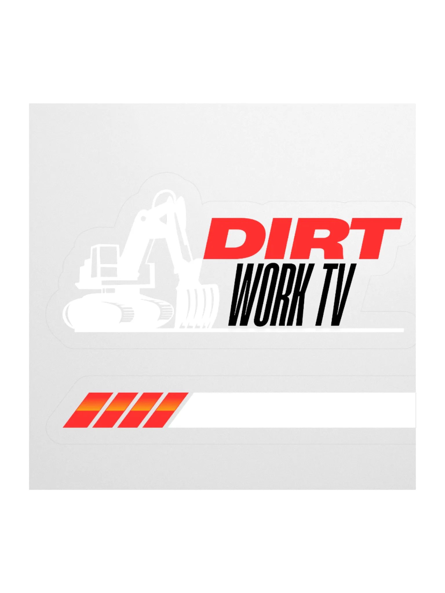 Racing Red Kiss Cut Sticker Set product image (1)