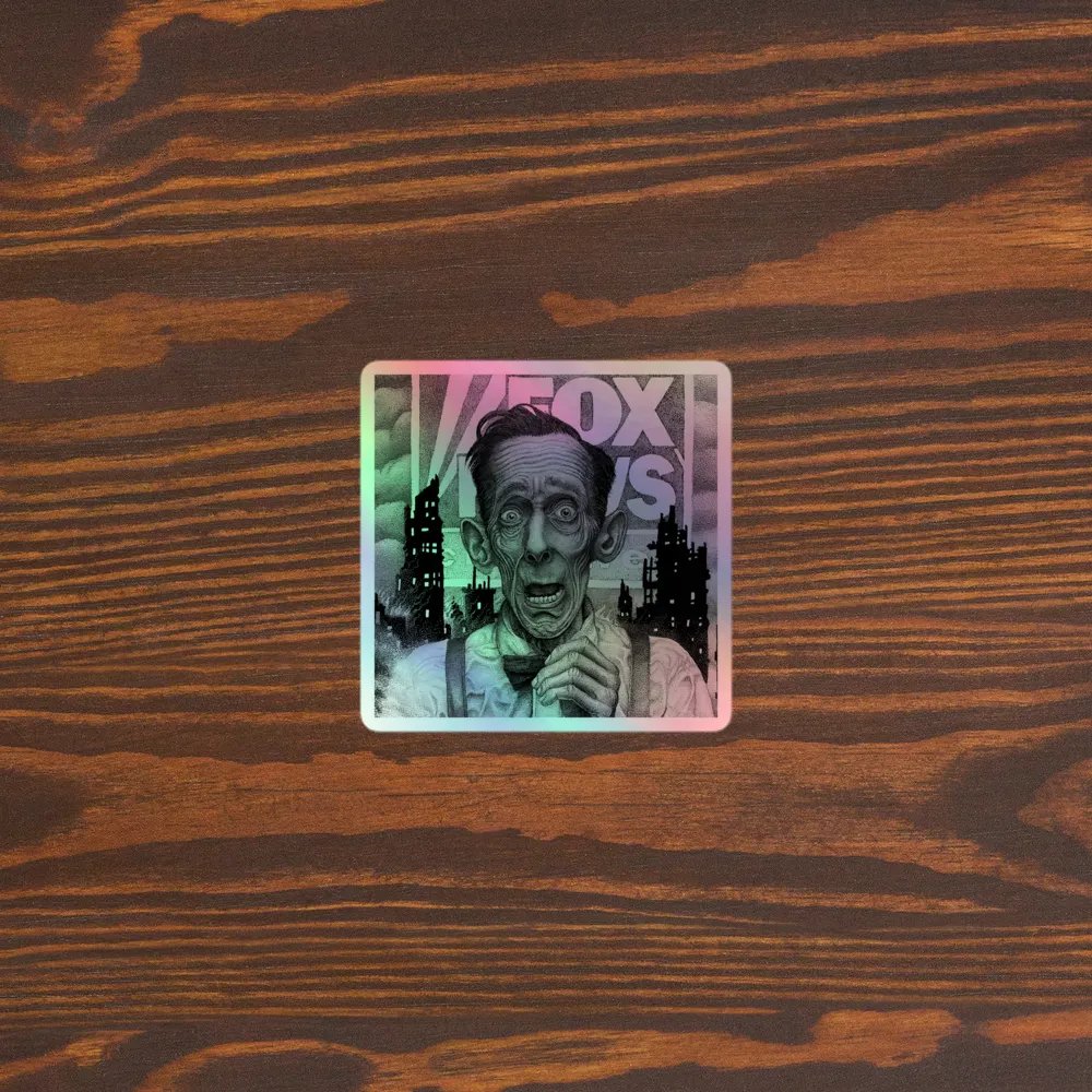 Doomsday Profits Holographic Sticker product image (3)