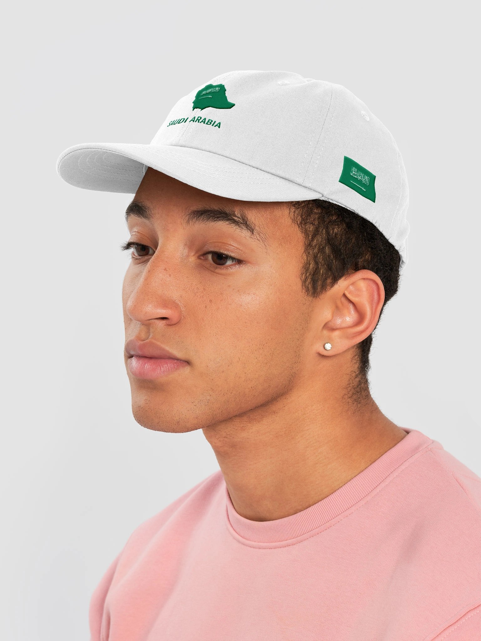 Saudi Arabia 2026 World Cup Flag Dad Hat - Saudi Arabia Soccer Fan Cap - Premium Embroidered Chino Cotton Twill product image (7)