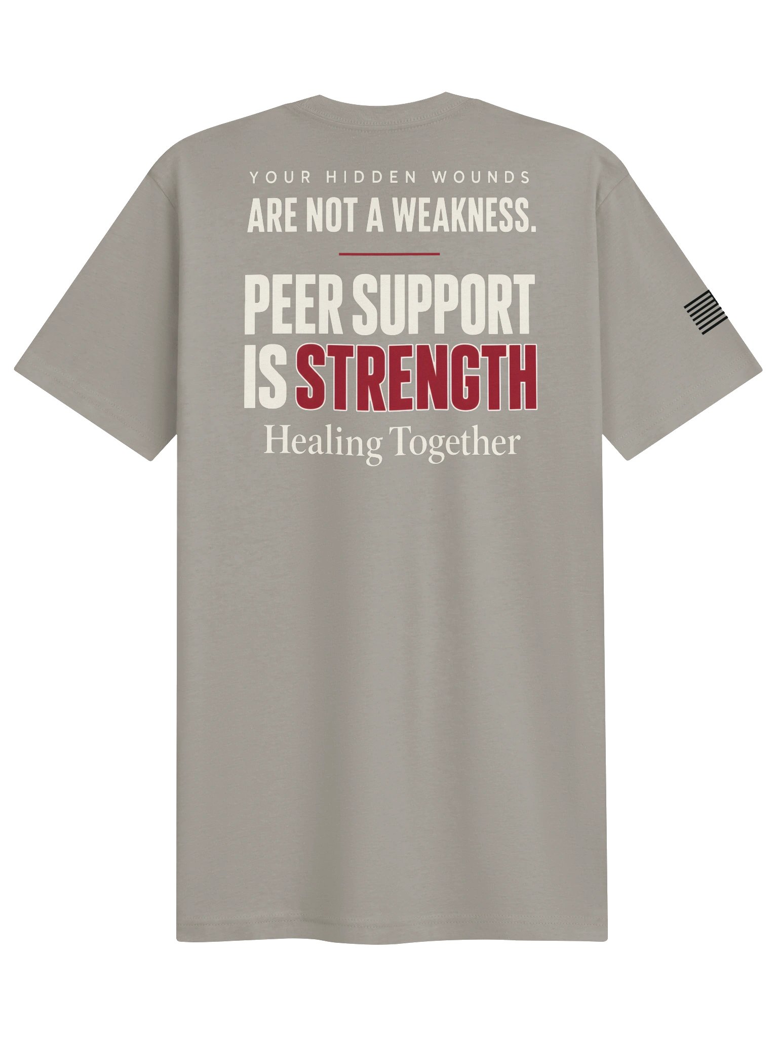 Unisex Peer Support is Strength T-Shirt product image (1)