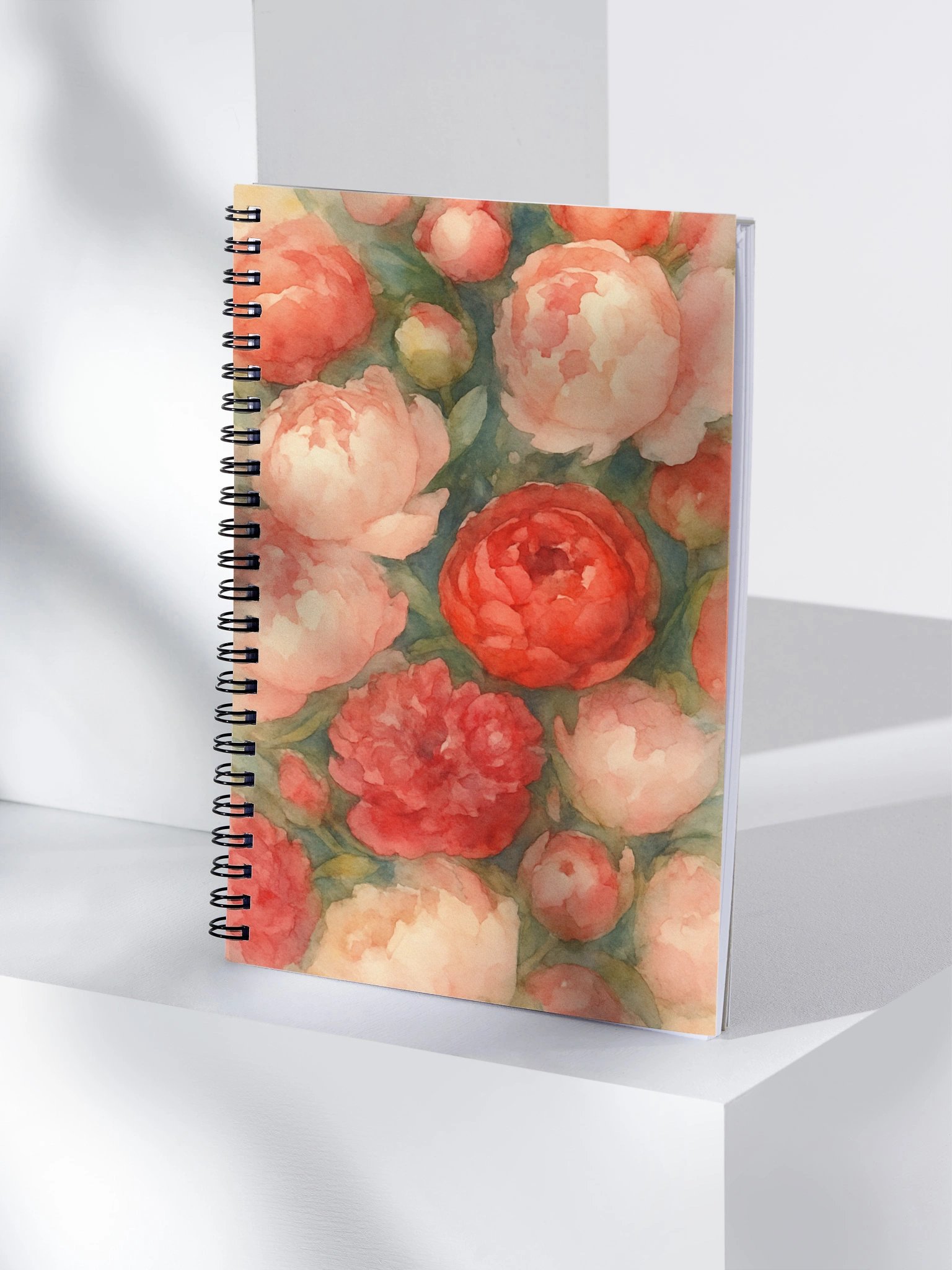 Peonies Spiral Notebook product image (4)