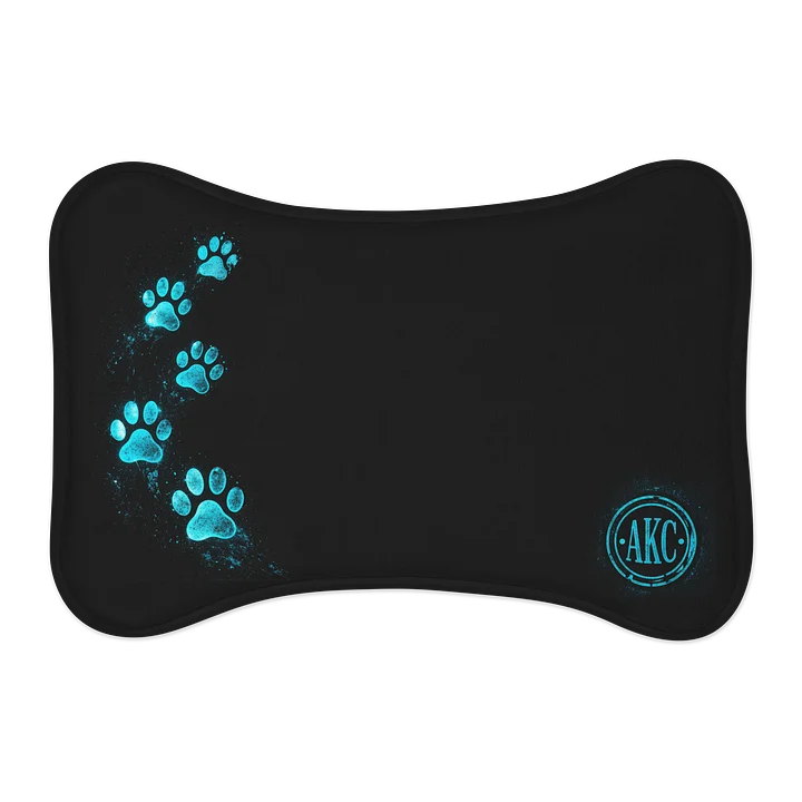 • AKC // Paw Print Feeding Mat | Arkfall Kitty Collective product image (2)