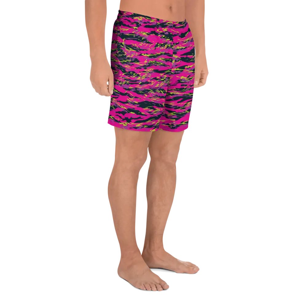 Pink Camo Athletic Shorts product image (4)