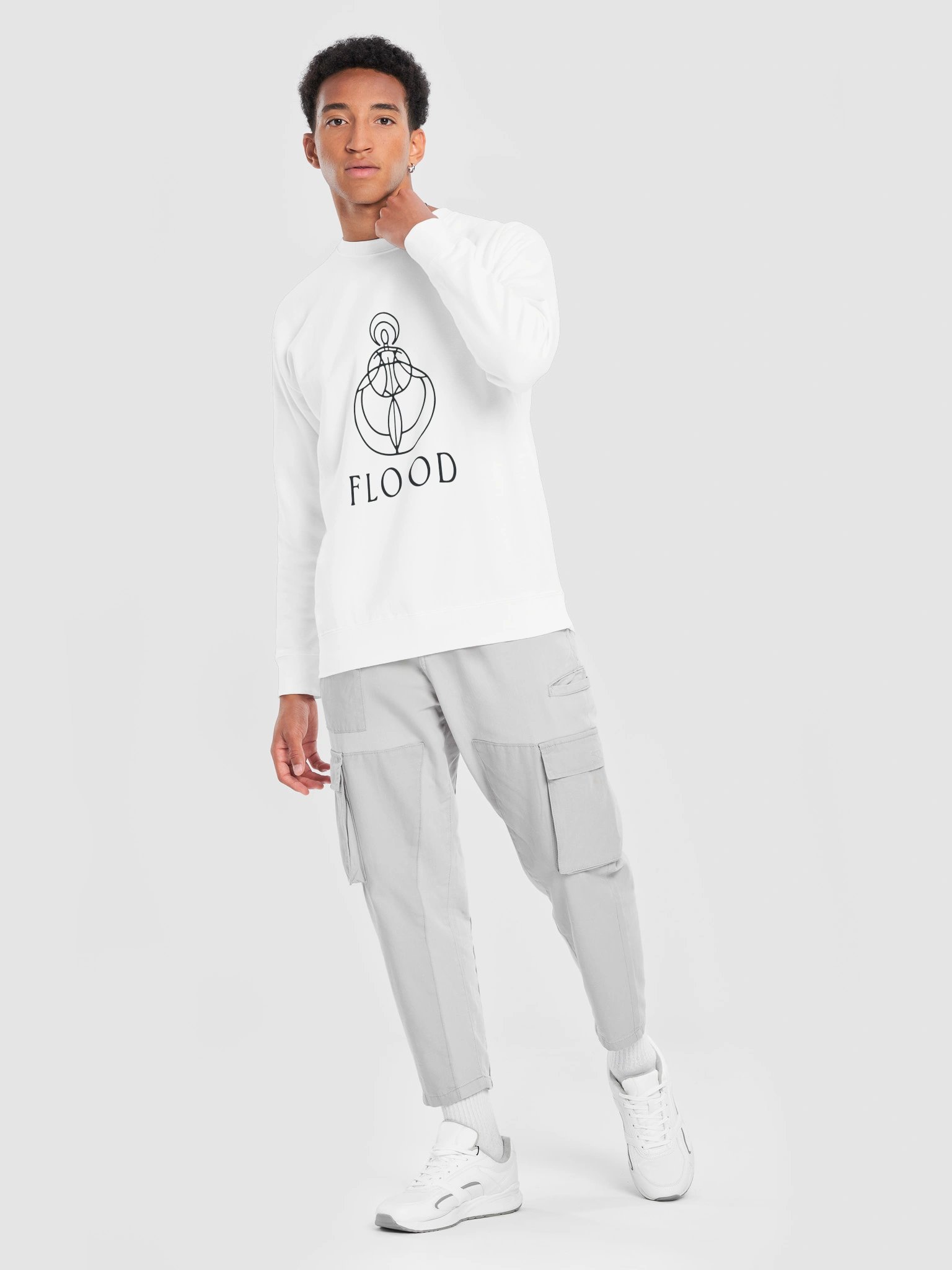 Flood Logo Sweatshirt (premium cotton) product image (52)