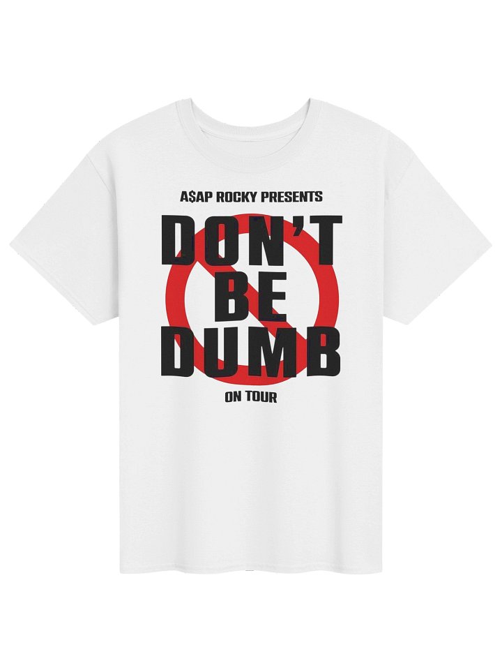ASAP Rocky DON’T BE DUMB On Tour 2026 Merch T-Shirt product image (1)