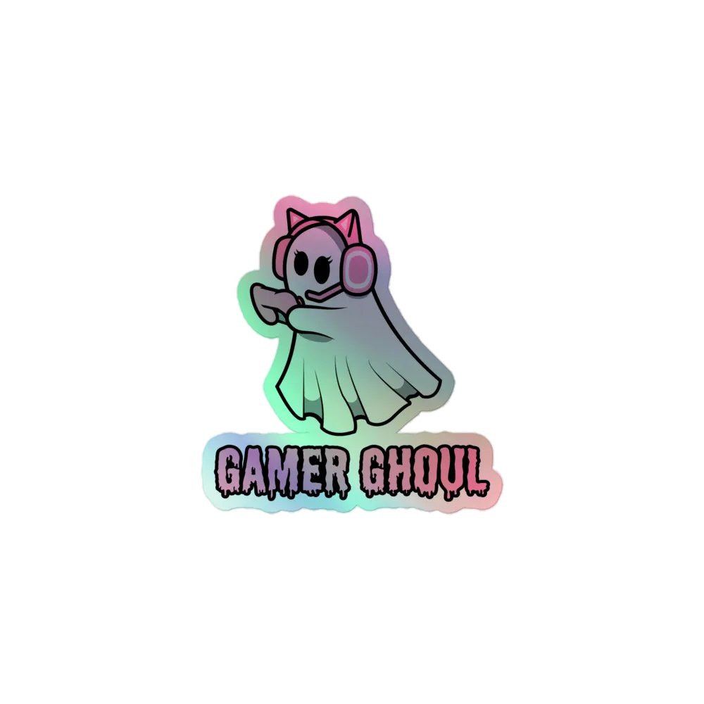 Gamer Ghoul Holo-Sticker product image (5)