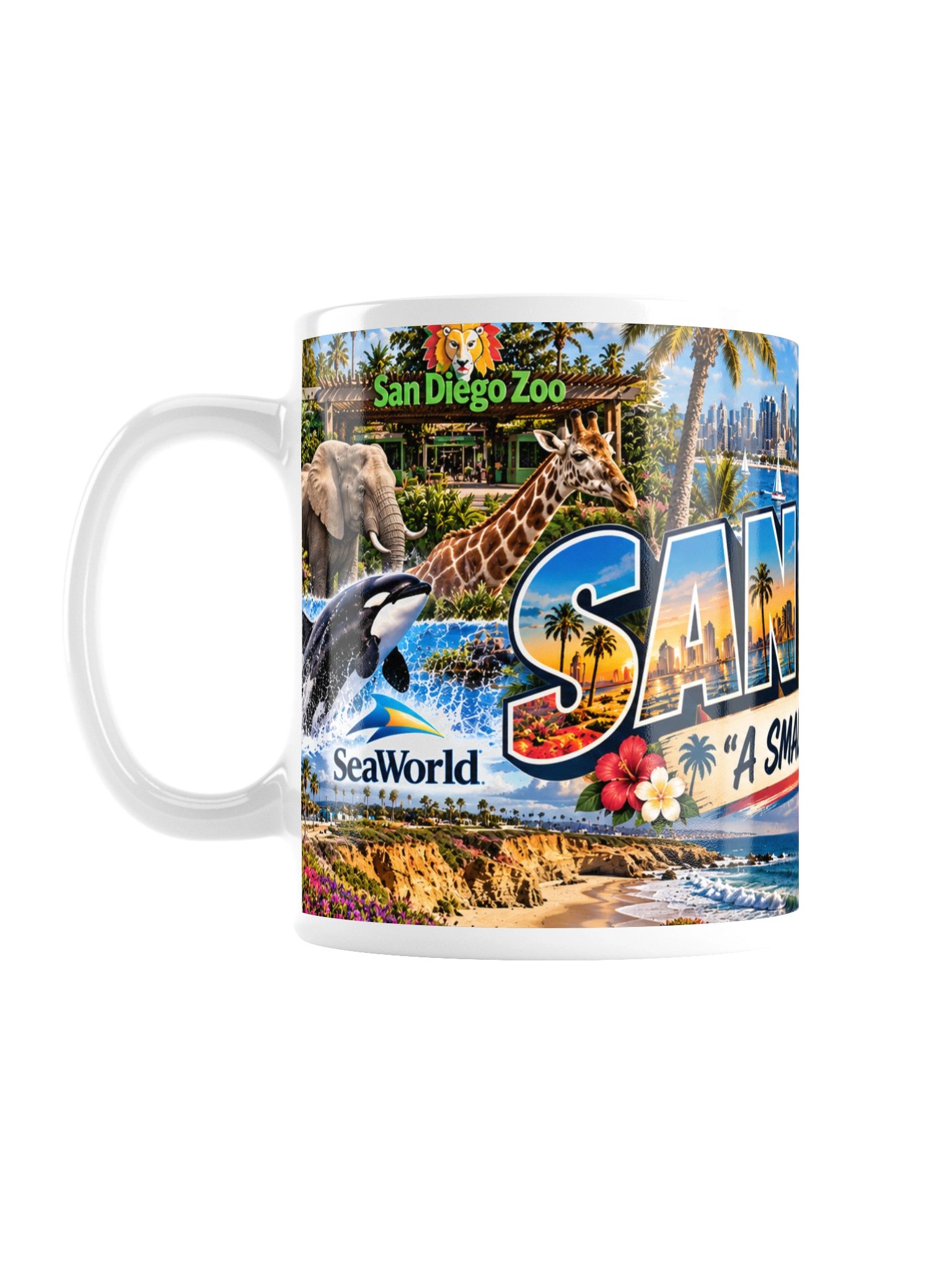 San Diego – A Small Price to Pay | Sarcastic Political Coffee Mug product image (1)
