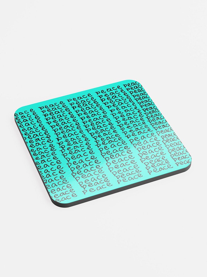 Peace 2 Coaster (Teal) product image (2)