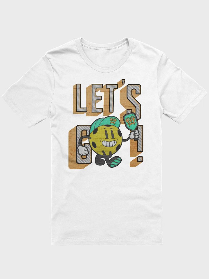 Lets Go Pickleball Mascot T-Shirt product image (1)