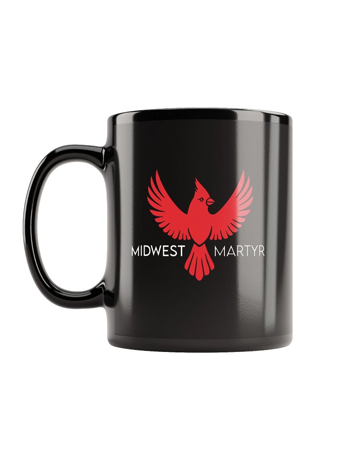 Midwest Martyr Logo - Glossy Black Mug product image (1)