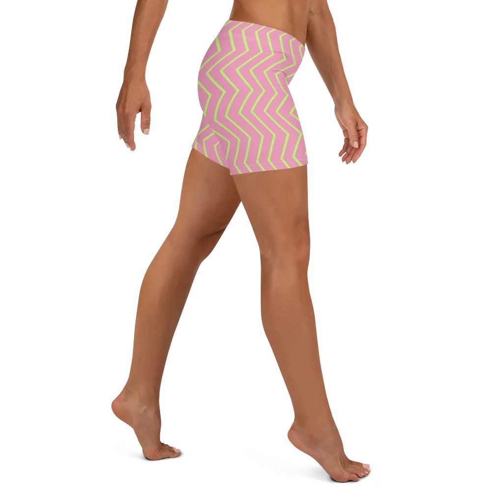 Zigzag Zest Pink Shorts product image (6)