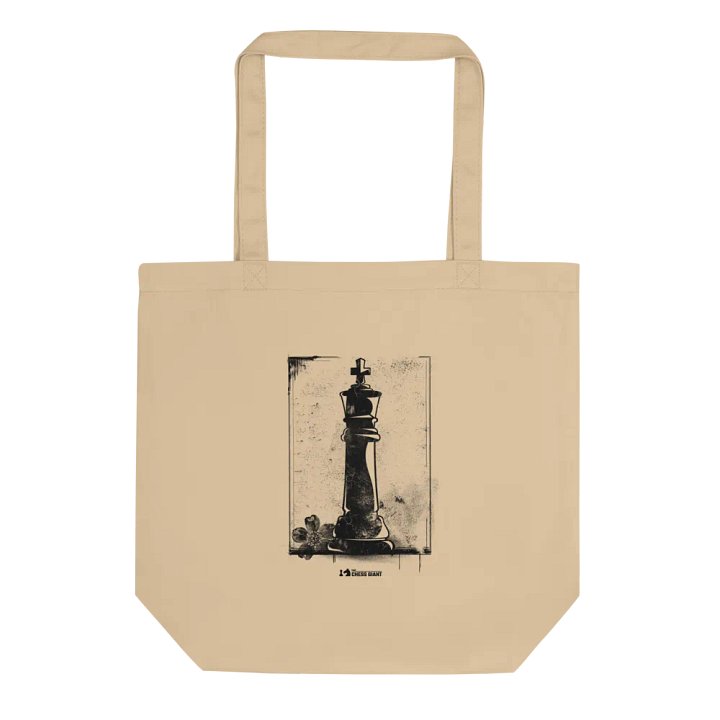 Grunge Chess: The King tote bag product image (1)