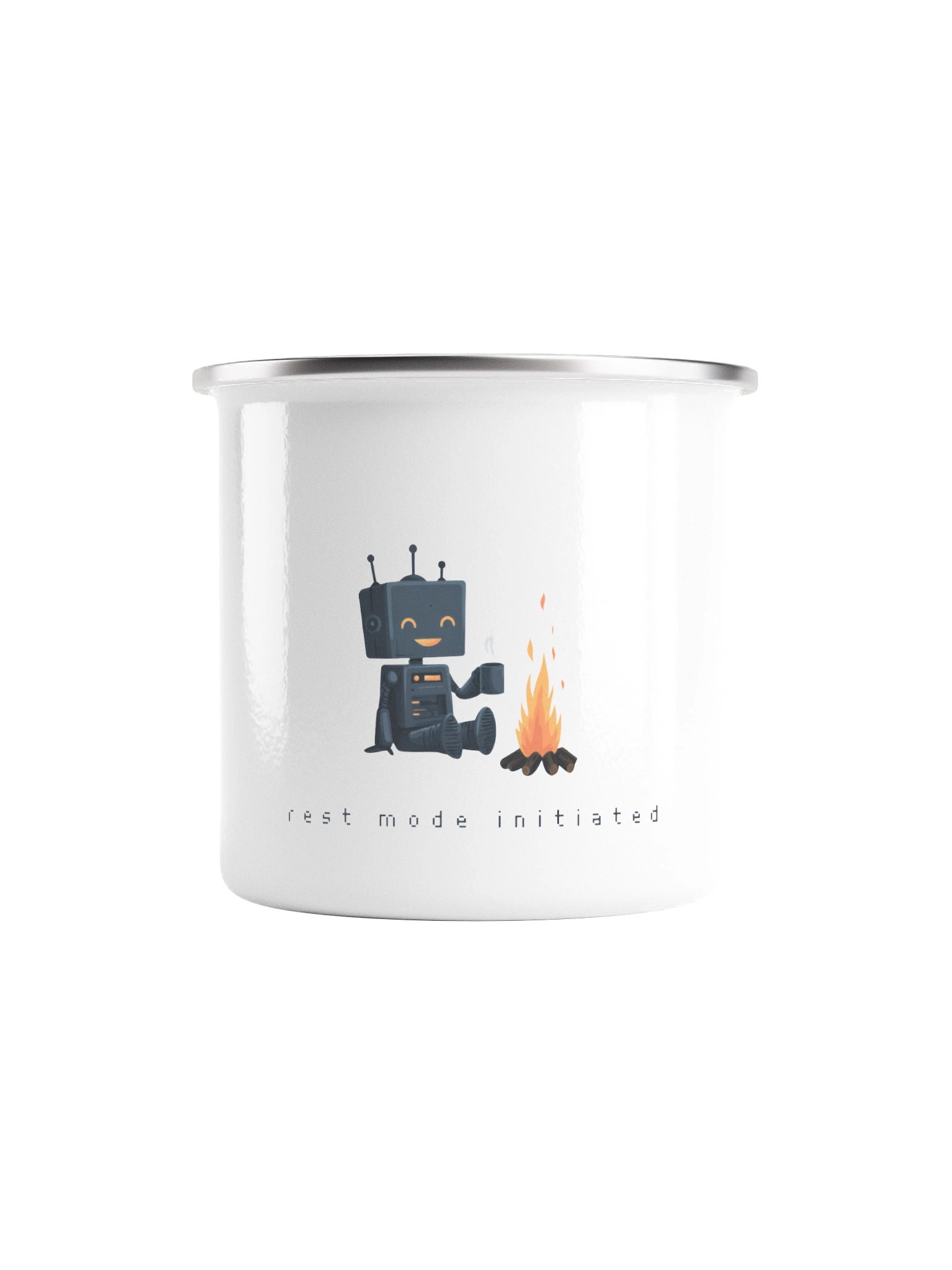 rest mode initiated - Enamel Mug product image (1)