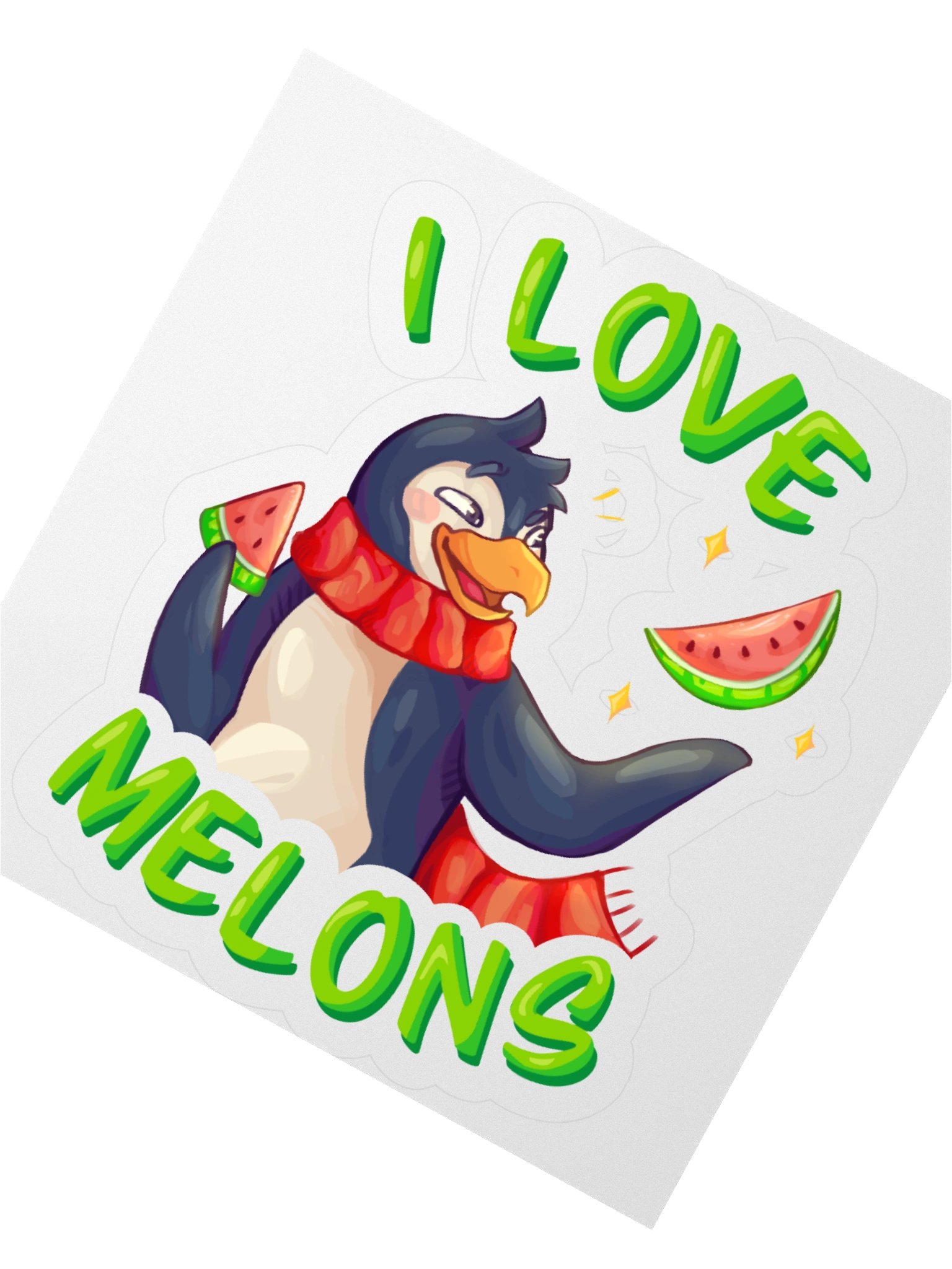 I Love Melons [Sticker] product image (2)