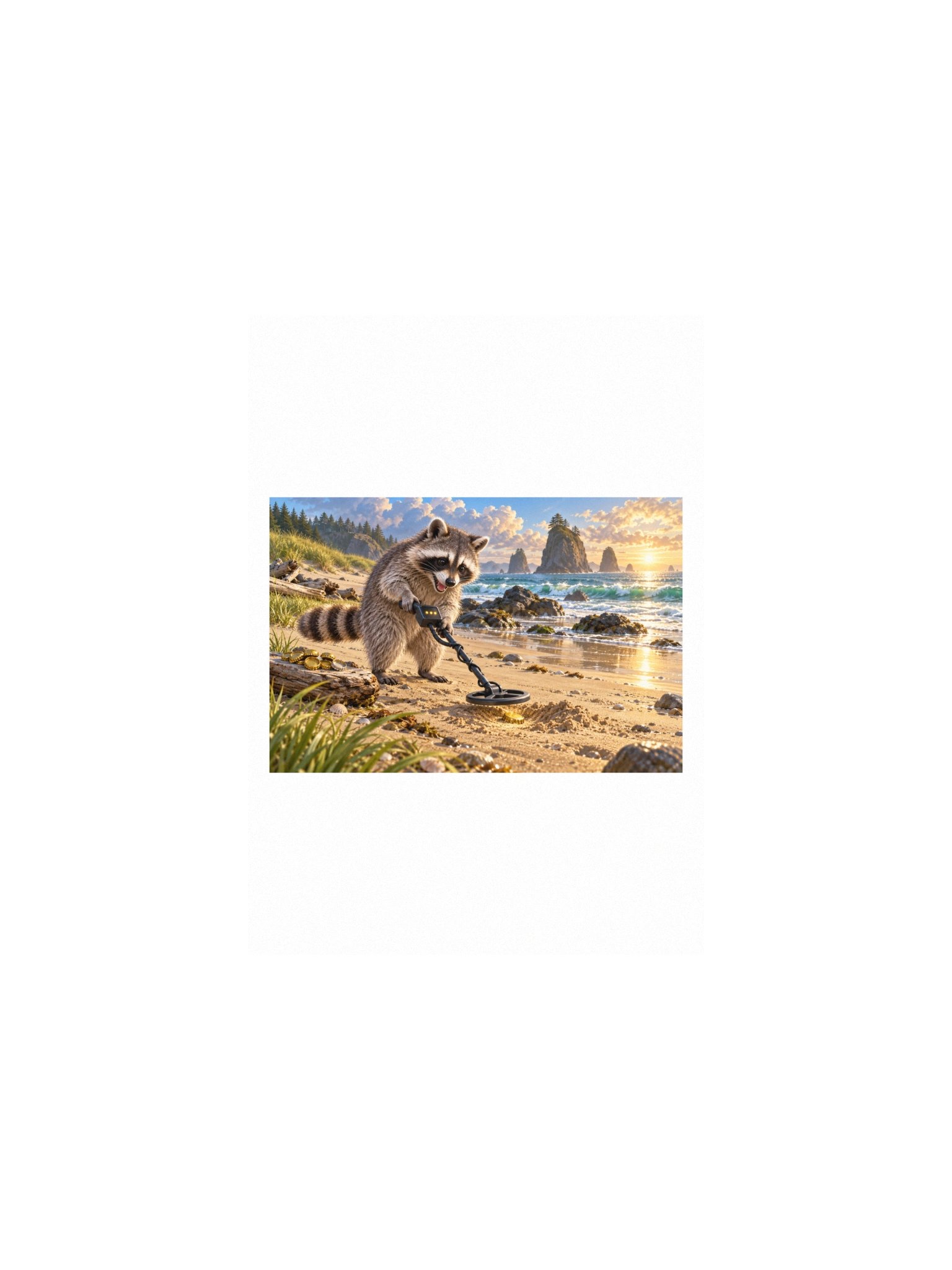 Treasure Trace Small Art Print product image (1)