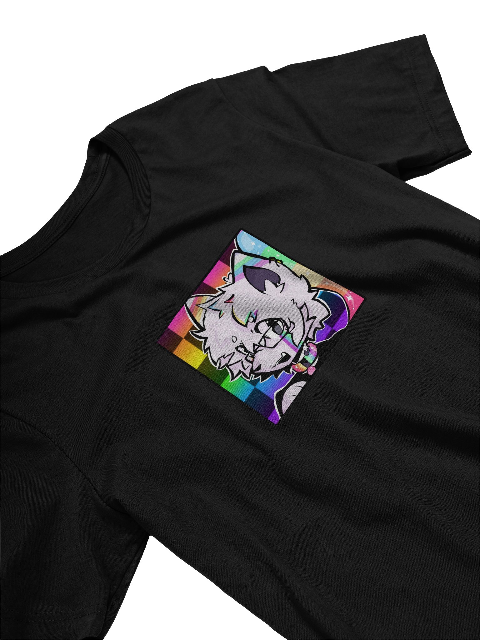 GLITTER CHECK t-shirt product image (3)