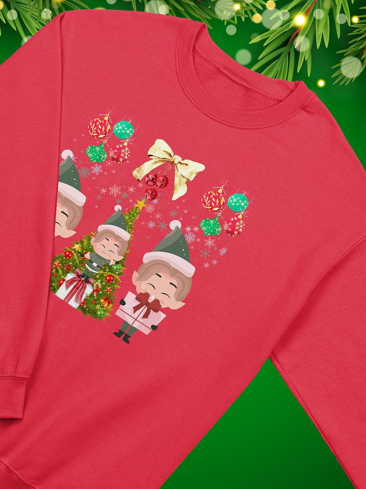Elf Family Festive Sweatshirt product image (2)