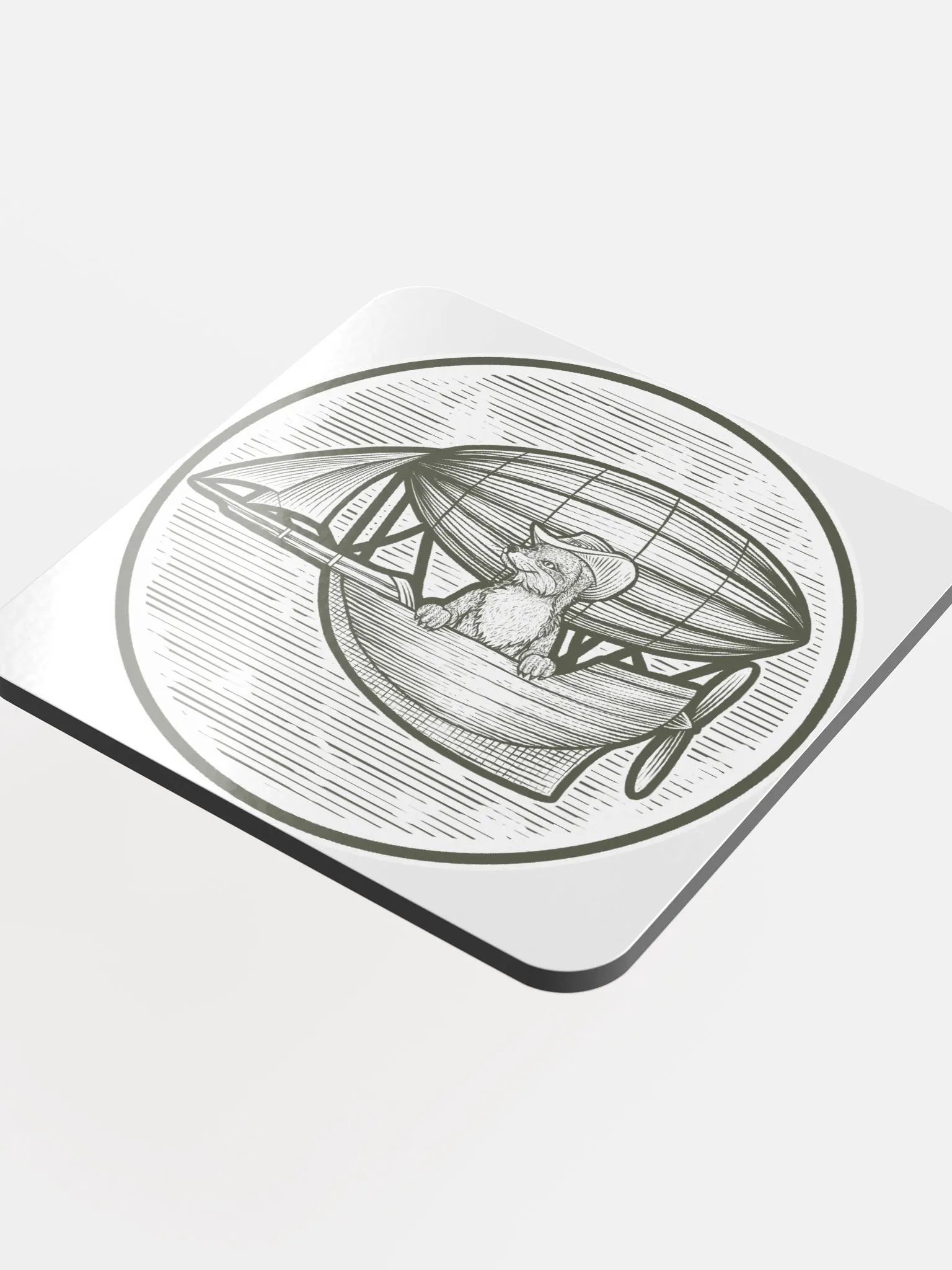 Vintage Airship Coaster product image (4)