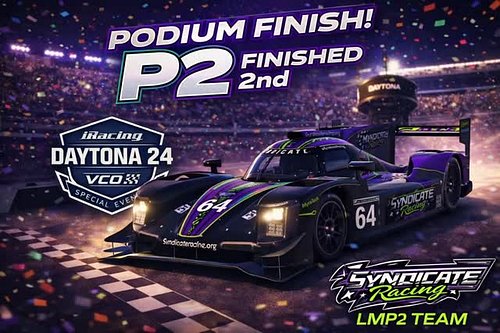 🥈 P2 in LMP2 at the Daytona 24

838 laps driven over 24 hours by an incredible group of drivers who stayed focused, consisten...