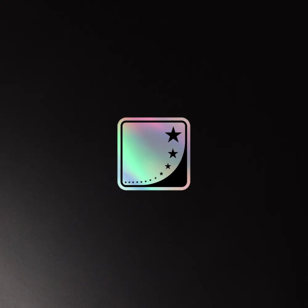 eu/acc Holographic Sticker product image (2)