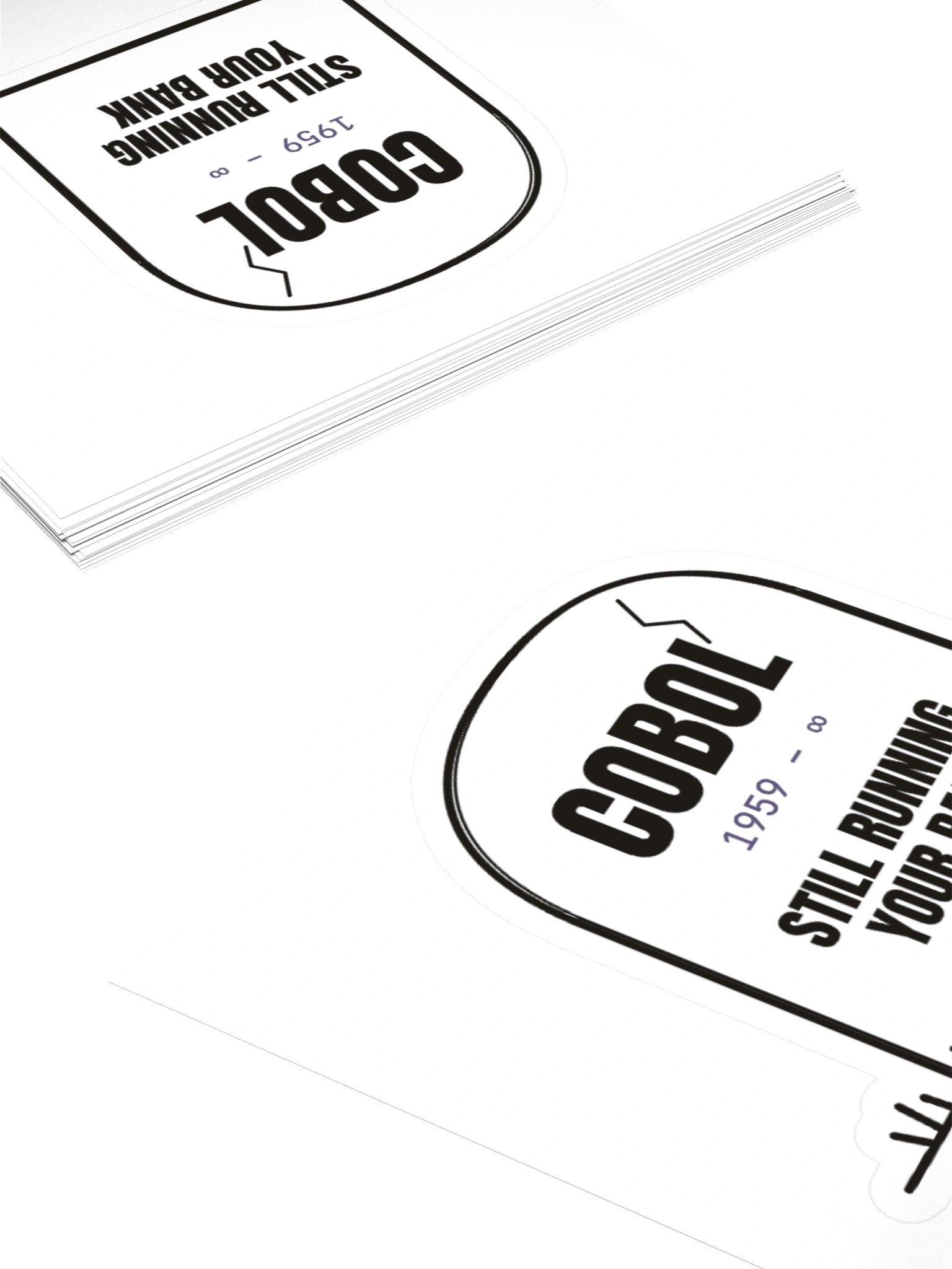 COBOL Tombstone sticker product image (11)