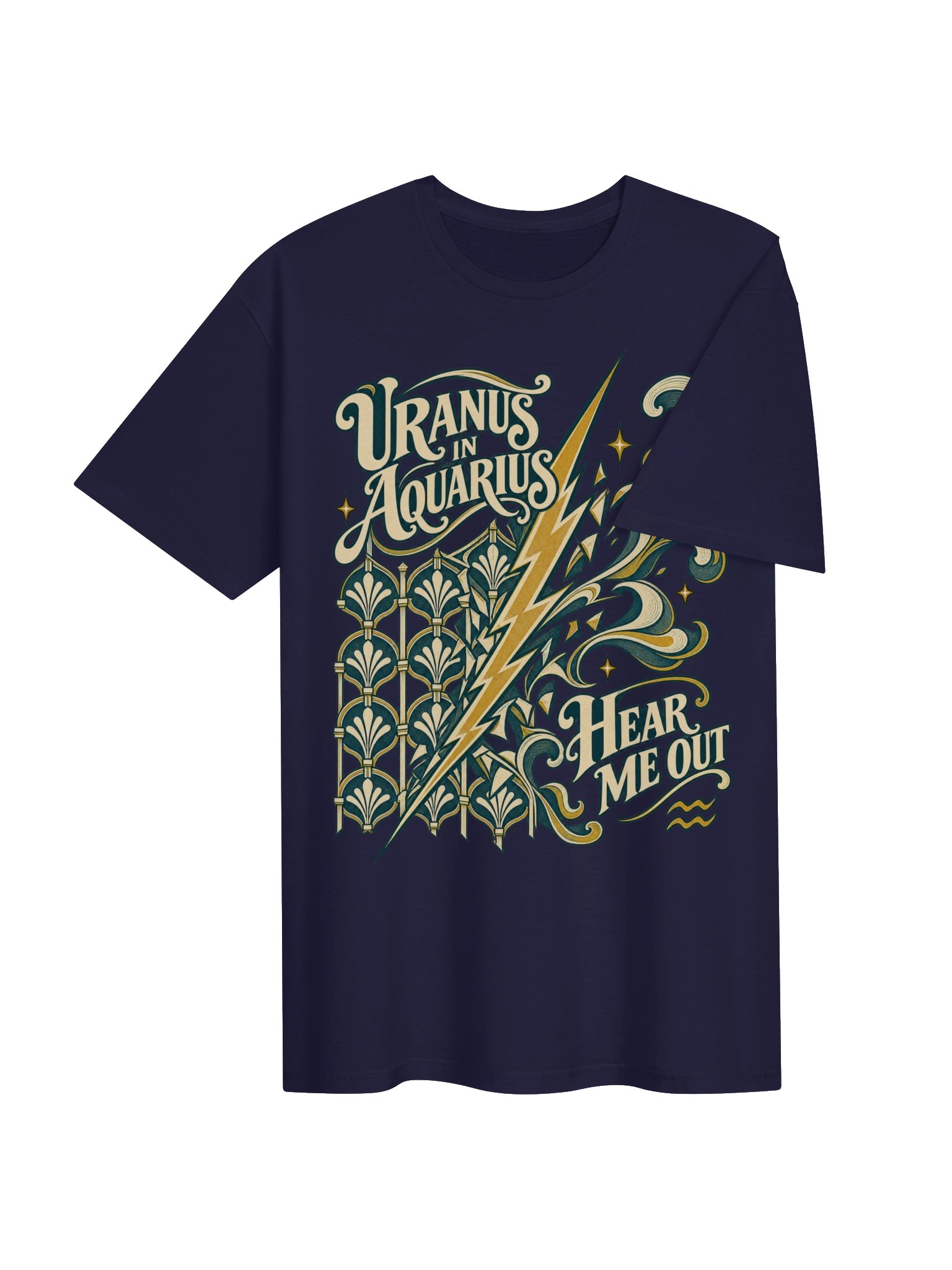 Uranus in Aquarius Hear Me Out Tee product image (4)