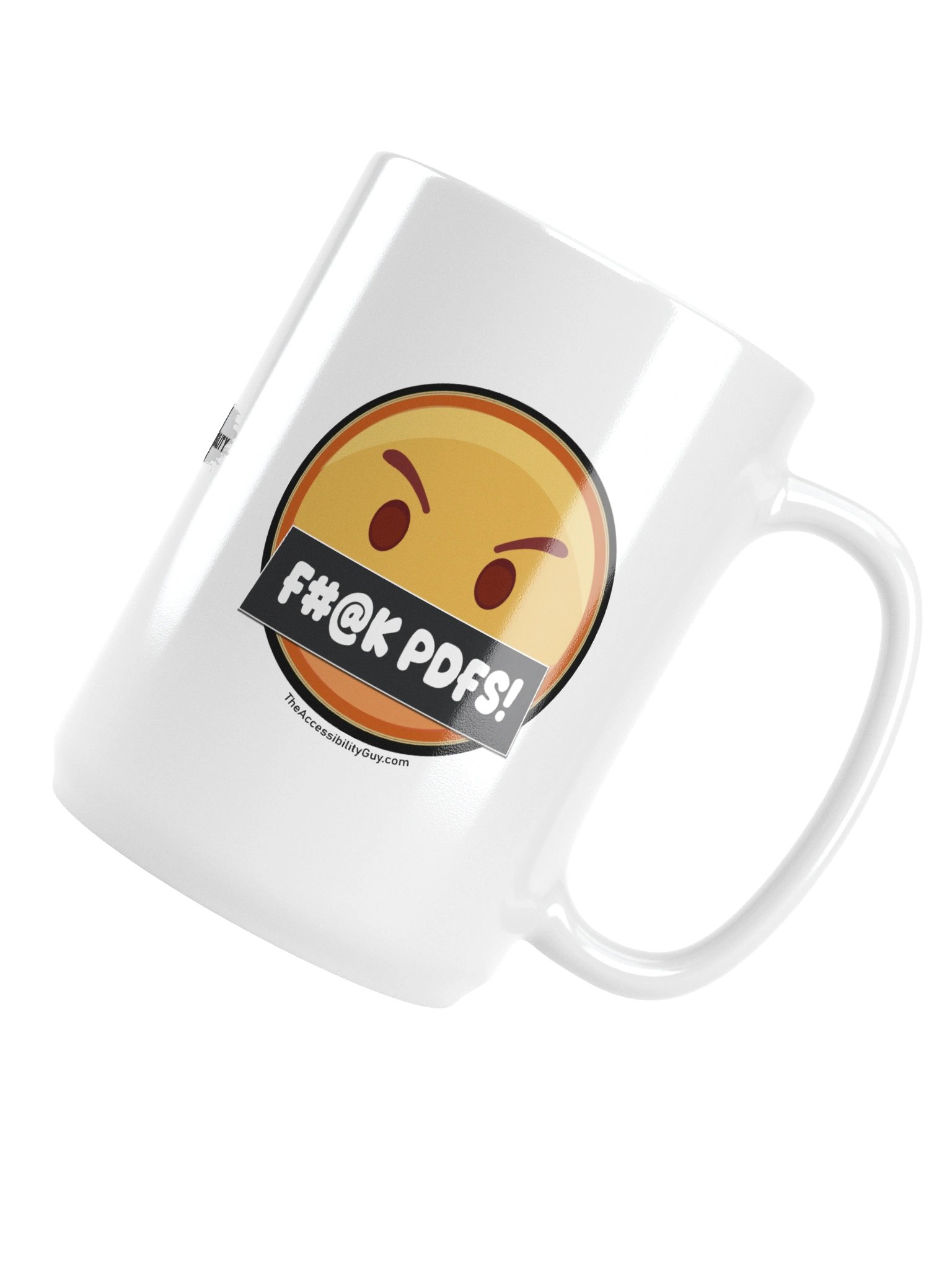 F#@K PDFs! White Glossy Mug product image (5)