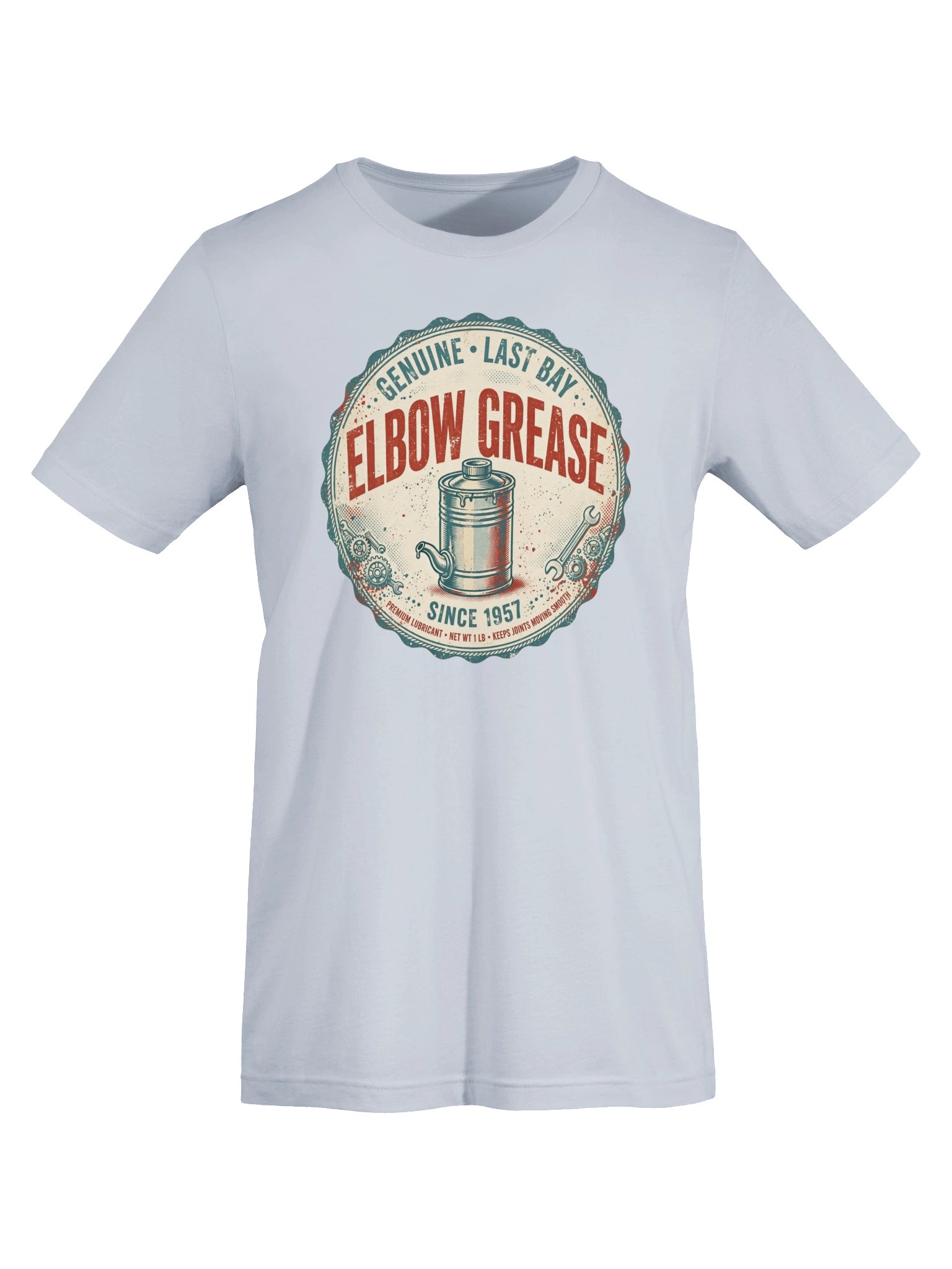 Elbow Grease Genuine Last Bay 1957 Vintage Mechanic T-Shirt product image (5)