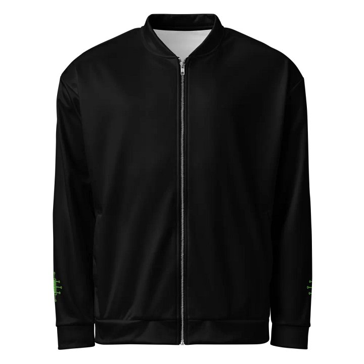 Black Tech Bomber Jacket product image (1)