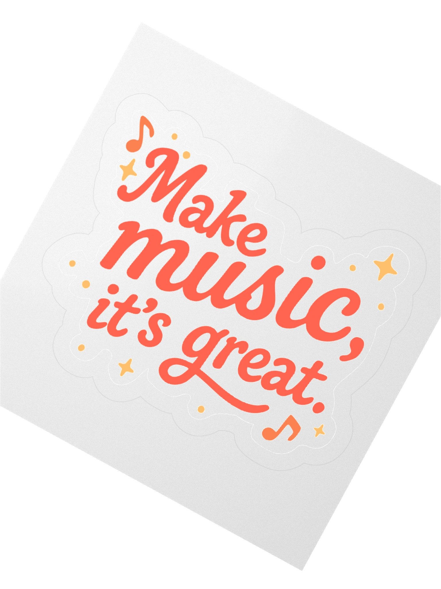 Make Music It's Great Sticker product image (5)