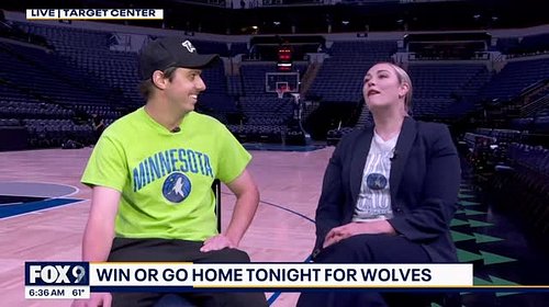 We can't be playing golf or going to Cancun already. #WolvesBack must win tonight. Thanks to @flood_tv_ and @fox9 for having ...