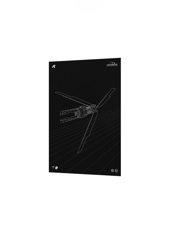 Harvester Pylon "Blackprint Sketch" Poster product image (2)