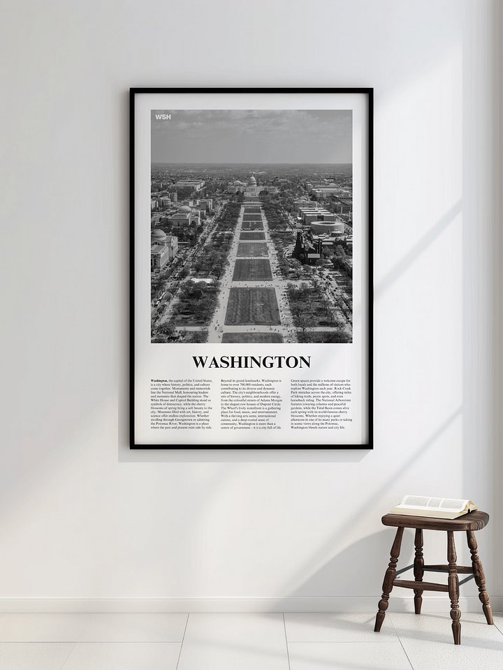 Washington 03 Newspaper Poster product image (2)