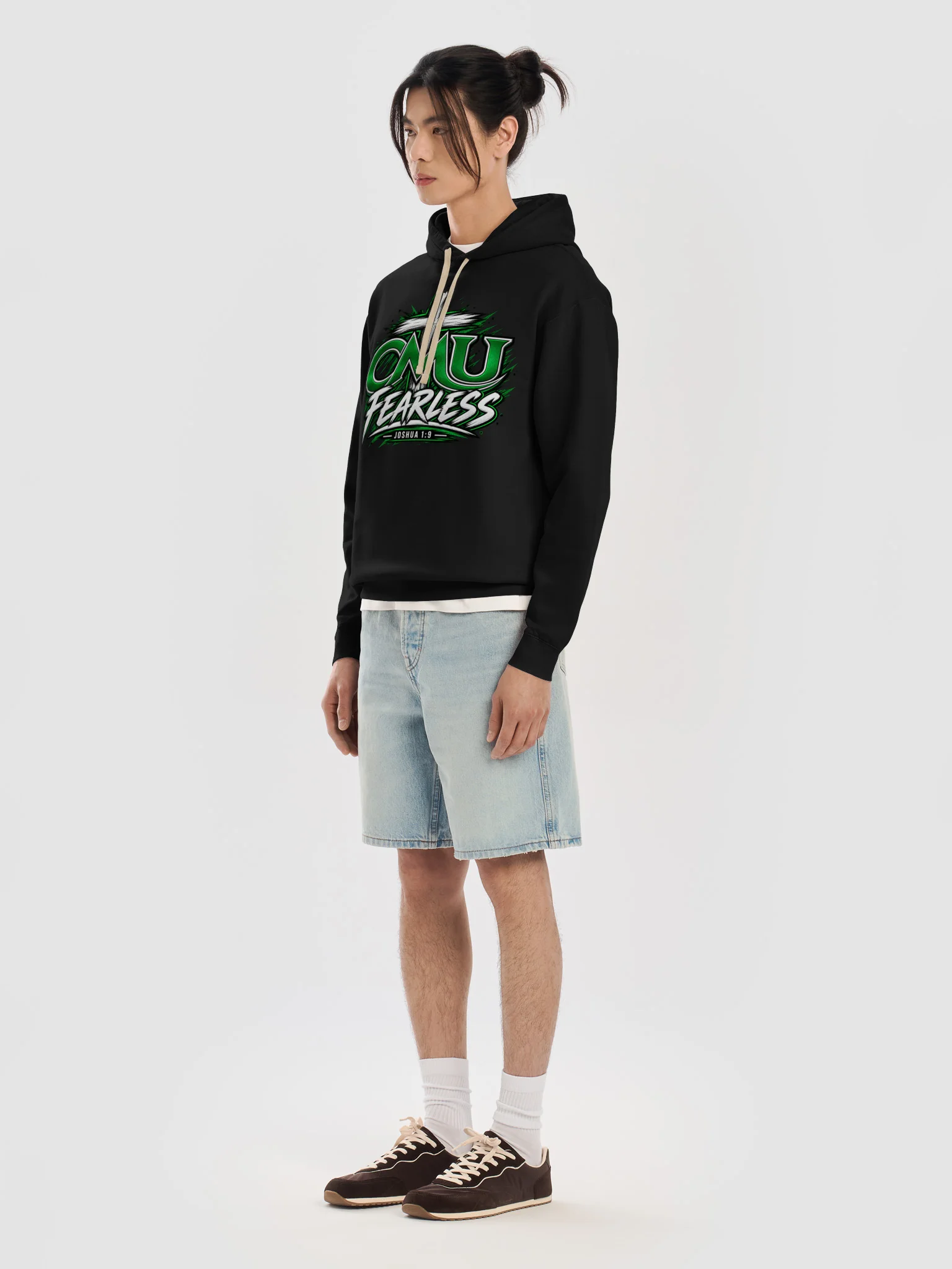CMU Fearless Christian Cross Hoodie product image (31)