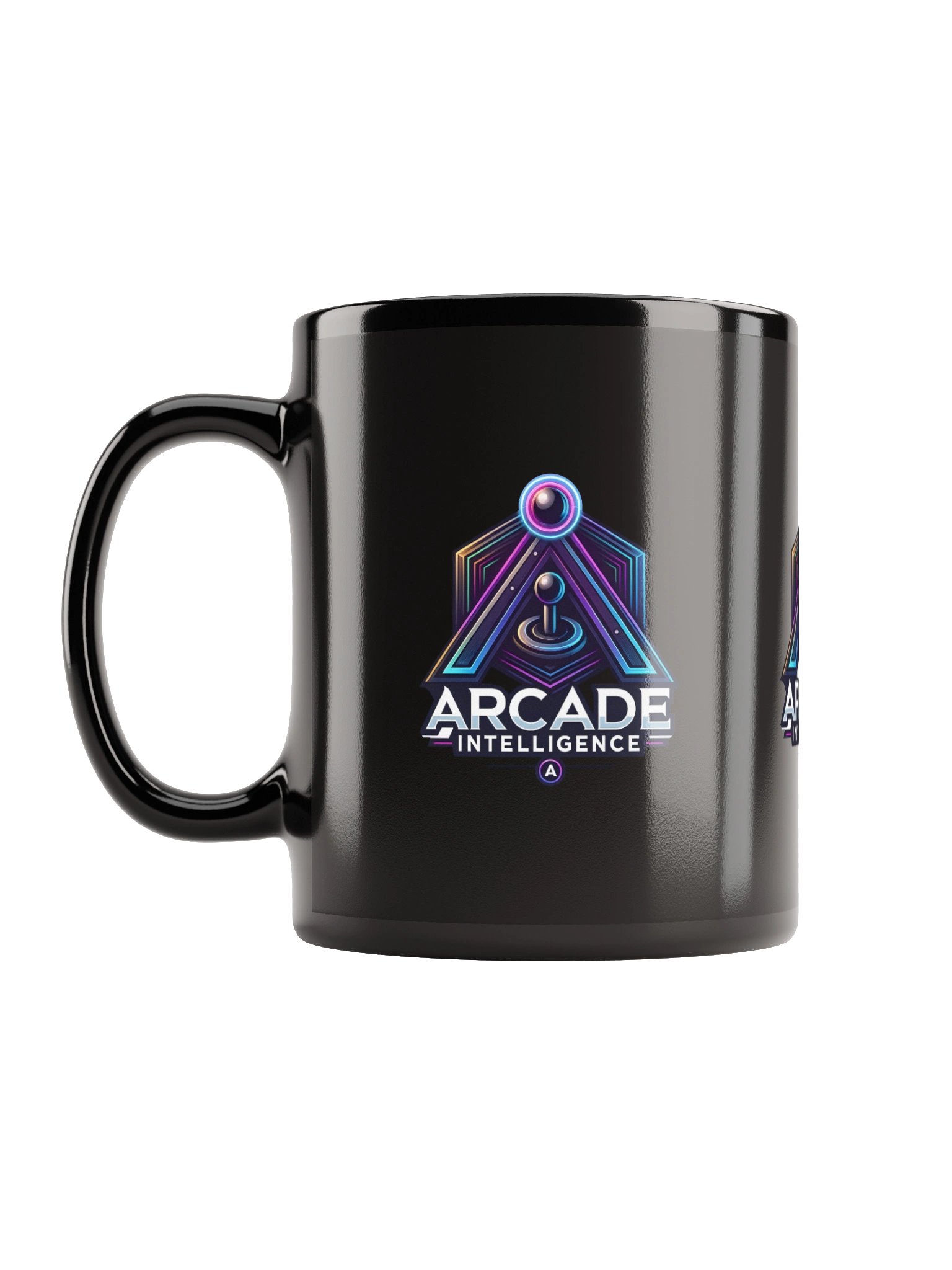 A.I. Black Glossy Coffee Mug product image (12)